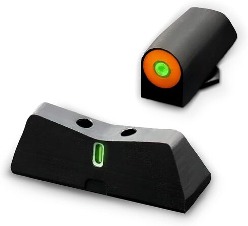 XS Sights DXT2 مشاهد ليلية كبيرة من التريتيوم. مجموعة التريتيوم الأمامية والخلفية. يناسب غلوك 17,19,19X,20,21,22,23,24,26,27,29, 30,31,32,34,35,36,37,38,39,40,41,42,43,43X,45,48,49 بما في ذلك إصدارات MOS in Kuwait