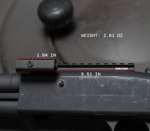 Monstrum Laser Sight System with Picatinny Mount for Mossberg 500/590/835/930/Shockwave Series Shotguns | Green Laser Sight in Saudi Arabia
