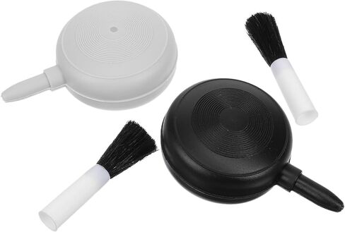 OSALADI 2pcs Air Blower and Dust Cleaning Brush Set for Camera Lens and Sensor, Small Squeeze Bulb Pump with Soft Bristles, Portable DSLR Electronics in Saudi Arabia