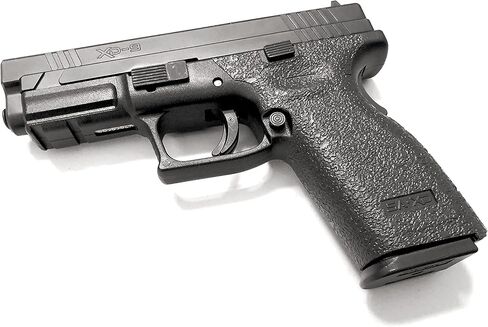 Handleitgrips Gun Grip Tape Compatible with Springfield XD 9/40 - Black Textured Sandpaper Pistol Grip Tape, Easy Installation, Gun Parts & Accessories, Veteran Owned, Made in The USA in Saudi Arabia