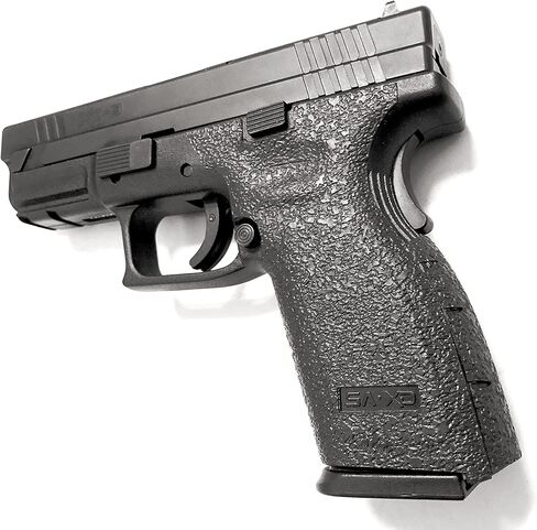 Handleitgrips Gun Grip Tape Compatible with Springfield XD 9/40 - Black Textured Sandpaper Pistol Grip Tape, Easy Installation, Gun Parts & Accessories, Veteran Owned, Made in The USA in Saudi Arabia