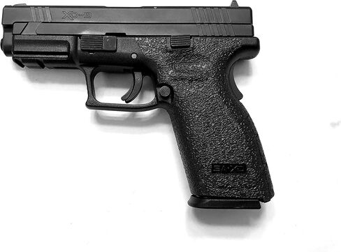 Handleitgrips Gun Grip Tape Compatible with Springfield XD 9/40 - Black Textured Sandpaper Pistol Grip Tape, Easy Installation, Gun Parts & Accessories, Veteran Owned, Made in The USA in Saudi Arabia