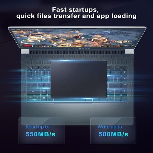 محرك أقراص الحالة الصلبة الداخلي SATA III SSD سعة 64 جيجابايت 2.5 بوصة محرك أقراص NAND ثلاثي الأبعاد متقدم يصل إلى 280 ميجابايت/ثانية للكمبيوتر المحمول in Saudi Arabia