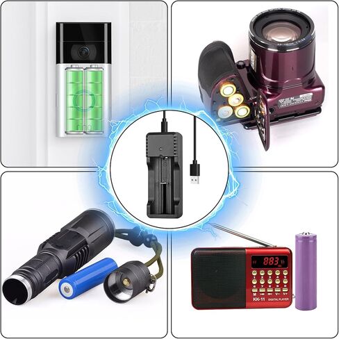 SAOPRKLER Flashlight Series USB-C بنك الطاقة الذكي، شاحن F1 متوافق مع بطاريات 21700/18650/16340 in Kuwait