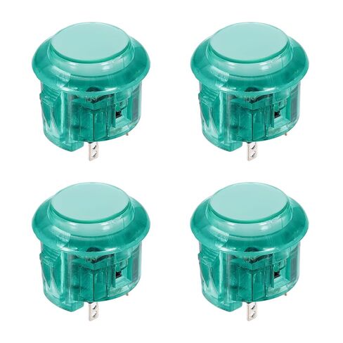 Nexarelle 4 Pcs Arcade LED Lights Push Button (24mm) - 5A 12/24V LED Illuminated Game Push Button for Arcade Machine/Fighting Stick/Video Gaming Controller, Red in Saudi Arabia