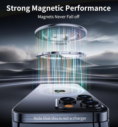 for MagSafe Car Mount for iPhone 17 PRO MAX,Extra Smal Ultra Magnetic Phone Holder for Car Dashboard,Car Phone Holder, Car Accessories for Women Men, Fit for iPhone17 Pro/Air/Max 16 15 14 (Black) in Saudi Arabia
