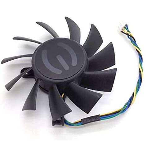 DASA0815R2U 12V 0.60A 75mm 34x36x48mm لـ GTX550 GTX450 بطاقة الرسومات مروحة التبريد 4Pin 4Wire in Kuwait