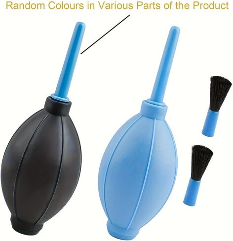 Computer Cleaning Kit with TPE Air Blower and Soft Brush 2-Sets for Camera Lenses, Keyboards, Electronics Home Office Travel, 2Sets in Saudi Arabia