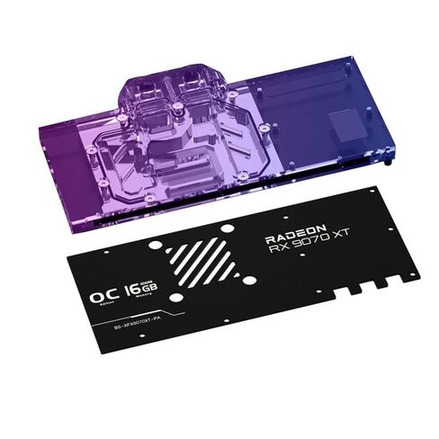 كتلة تبريد المياه GPU النحاسية GPU Waterblock لـ XFX RX 9070 XT Mercury OC إصدار الهواء المغناطيسي 16 جيجابايت GDDR6، لـ XFX RX 9070 XT Mercury OC إصدار أبيض مغناطيسي 16 جيجابايت GDDR6 in Saudi Arabia