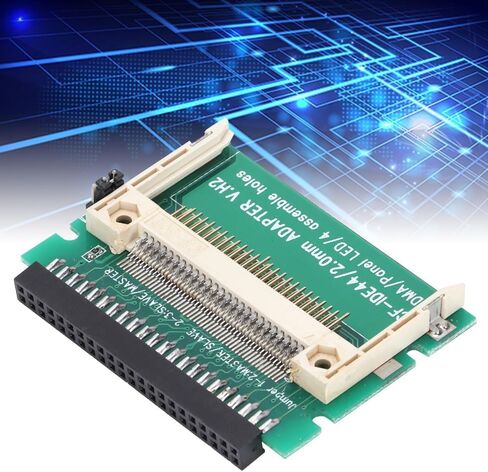 CF to 2.5" 44Pin IDE Adapter – Compact PCB Design for Laptop SSD HDD Data Transfer, Industrial PC Embedded System Installation 5.3x4.5cm in Saudi Arabia