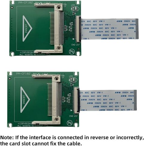Compact Flash Memory Card to ZIF 40PIN CE HDD Adapter, 1.8" in Saudi Arabia