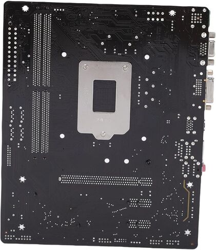 H410M S2 M ATX Computer Motherboard, for LGA 1200 10th Gen CPU Processor, 2 DDR4 DIMM Slots Support 2933 2666 2400 2133MHz, with VGA DVI Output in Saudi Arabia