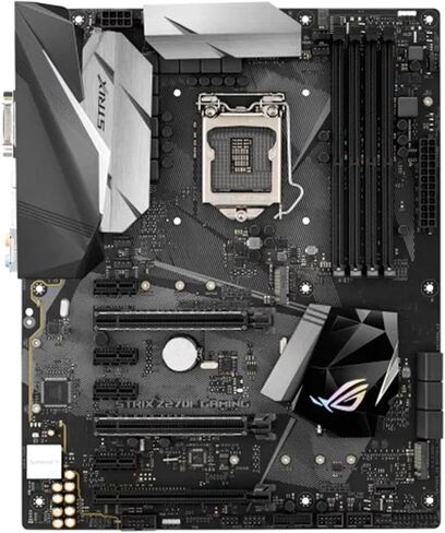 اللوحات الأم للكمبيوتر Asus ROG Strix Z270-F مقبس اللوحة الأم لسطح المكتب LGA 1151 I7 I5 I3 Z270 DDR4 USB3.0 لوحات الكمبيوتر الرئيسية in Kuwait