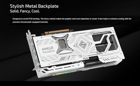 ASRock Radeon RX 9070 XT Steel Legend 16GB & Challenger White 360 Digital AIO Cooler Bundle | Flagship White 4K Gaming with 3" Display & Polychrome SYNC in Saudi Arabia