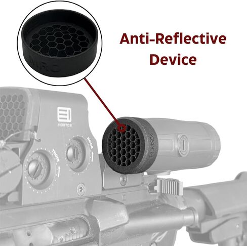 Killflash متوافق مع Holosun HM3X | غطاء العدسة المكبرة ريد دوت | غطاء سداسي ARD لجهاز بصري مضاد للانعكاس in Kuwait