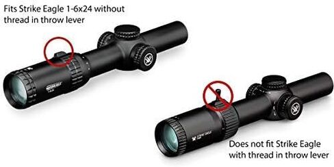 Scope Throw Lever for Vortex Strike Eagle 1-6x24 Old Version Without Thread in Lever (See Picture) in Saudi Arabia