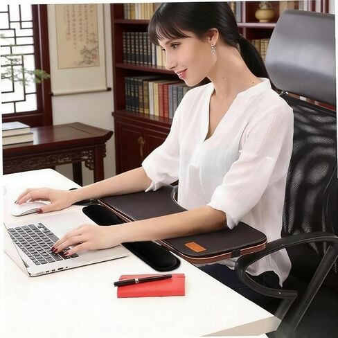 2-Pack Memory Foam Keyboard and Mouse Wrist Rest Pad Set, Ergonomic Gel-Infused, Non-Slip, Pain Relief for Carpal Tunnel in Saudi Arabia