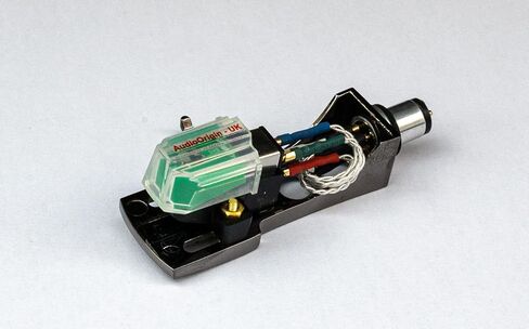 Titanium Headshell with AT VM95e Elliptical Stylus, Cartridge, Silver Litz Connections and V2 Pro Lube for Audio Technica AT-LP120XBT, AT-LP5, AT-PL120 in Saudi Arabia