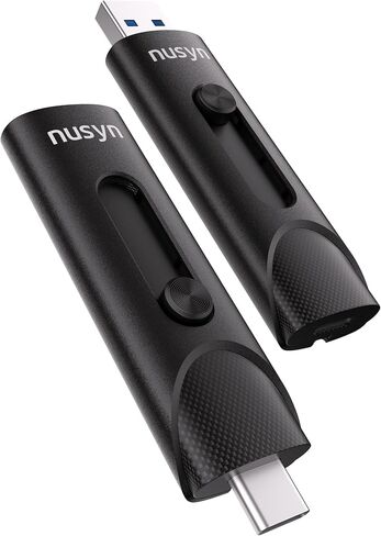 محرك أقراص SSD/USB خارجي NSU53 سعة 1 تيرابايت - ما يصل إلى 1050 ميجابايت/ثانية، 2 في 1 USB-C + USB-A، USB 3.2 Gen2، محرك أقراص الحالة الصلبة المحمول لأجهزة iPhone والهواتف/الأجهزة اللوحية التي تعمل بنظام Android وPS4 وWindows وMac in Kuwait