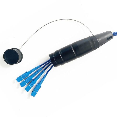 PDLC Outdoor Waterproof Connector Protector Armored Fiber Cable Housing Protective Sleeve in Saudi Arabia