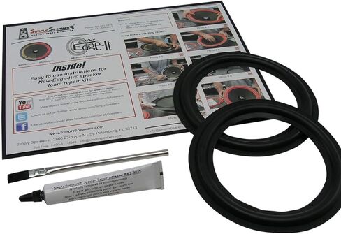 Pioneer TS-MR165 Nautica Marine 6.5 Inch Speaker Rubber Repair Kit RSK-6.5 (Pair) in Saudi Arabia