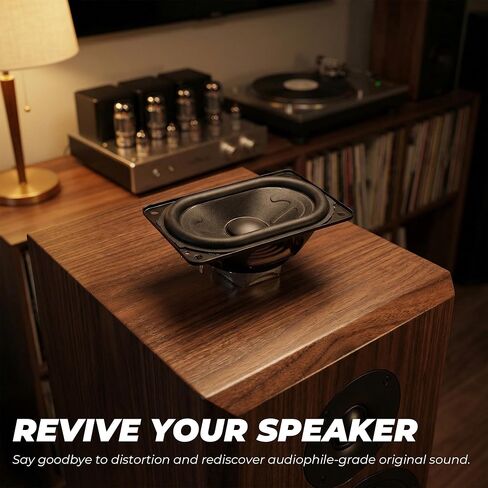 يناسب مكبر الصوت البديل JBL Charge5، 93 × 53 مم، 3Ω 15 وات، مناسب للإصلاح المستطيل JBL Charge5 in Kuwait