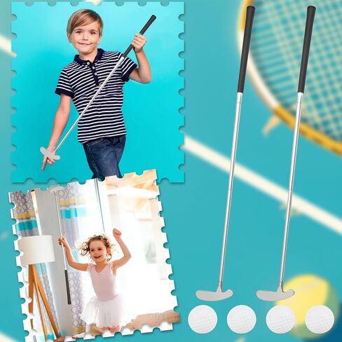 2 Set Golf Putter Detachable Left and Right Handed Putter with 4 Golf Balls for Adult Teenager in Saudi Arabia