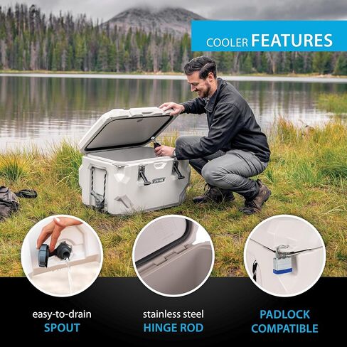 Lifetime 65 Quart Hard Cooler, High Performance Ice Chest in Saudi Arabia