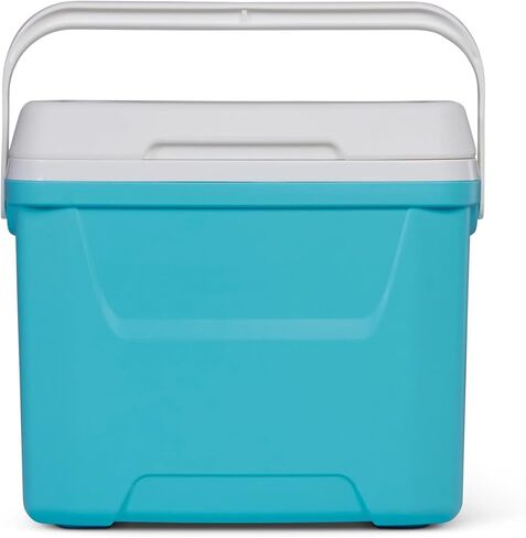 28 QT Hard-Sided Ice Chest Cooler, Aqua Blue and White in Saudi Arabia