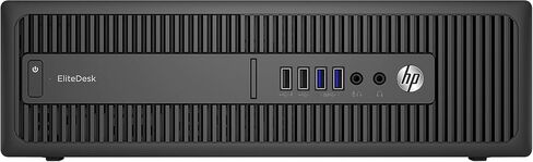 HP Elitedesk 800 G2 SFF PC Desktop, Intel i5-6500, 8GB DDR4 RAM, 500GB HDD, Keyboard & Mouse, WiFi USB, Windows 11 Pro (Renewed) in Saudi Arabia