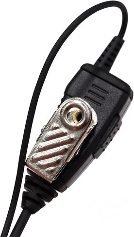 MaximalPower CLS1110 D Shape Earpiece Headset with Waterproof PTT Mic Compatible with Motorola 2 Way Radio RMM2050 XU2600 CLS1410 CP200 GP300 PR400 DTR410 DTR550 DTR600 DLR1060 CLS1410 (5 Pack) in Saudi Arabia