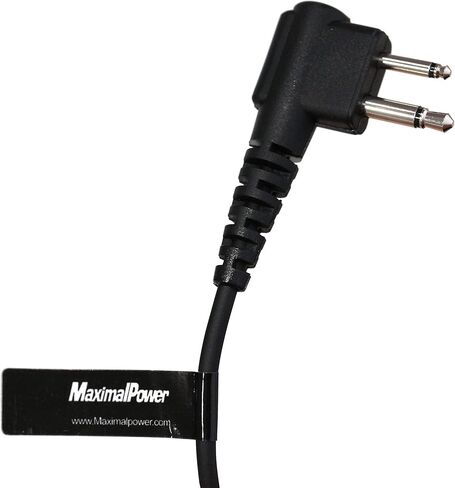 MaximalPower CLS1110 D Shape Earpiece Headset with Waterproof PTT Mic Compatible with Motorola 2 Way Radio RMM2050 XU2600 CLS1410 CP200 GP300 PR400 DTR410 DTR550 DTR600 DLR1060 CLS1410 (5 Pack) in Saudi Arabia