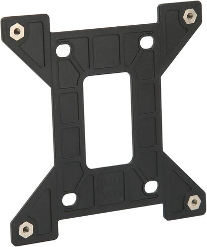 Cooling Radiator Holder, High Toughness PE Radiator Back Plate Bracket for LGA1700, 1150 1155 1156, with Water Pump Installation, for Water Cooling or 8cm Fan Holes in Saudi Arabia