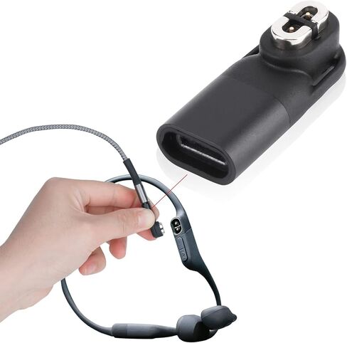 مهايئ شاحن مغناطيسي صغير مهايئ شاحن سماعة الرأس لتوصيل USB C/ios محول شحن سريع مهايئ شاحن مغناطيسي in Saudi Arabia