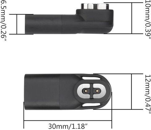مهايئ شاحن مغناطيسي صغير مهايئ شاحن سماعة الرأس لتوصيل USB C/ios محول شحن سريع مهايئ شاحن مغناطيسي in Saudi Arabia