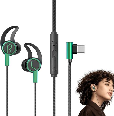Honeyboy In-Ear Gaming Earbuds - Game Wired In-Ear Earphones | 3.5mm Noise Reduction Circuit in Ear Headphones for Gaming Device in Saudi Arabia