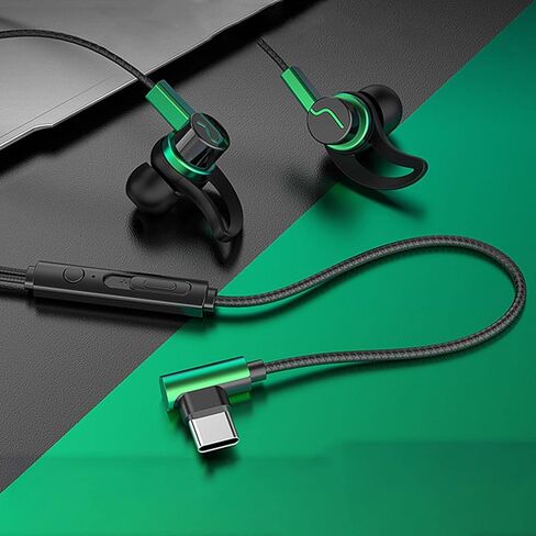 Honeyboy In-Ear Gaming Earbuds - Game Wired In-Ear Earphones | 3.5mm Noise Reduction Circuit in Ear Headphones for Gaming Device in Saudi Arabia