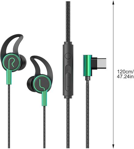 Honeyboy In-Ear Gaming Earbuds - Game Wired In-Ear Earphones | 3.5mm Noise Reduction Circuit in Ear Headphones for Gaming Device in Saudi Arabia