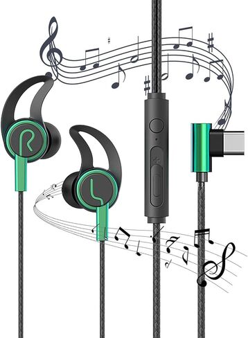 Honeyboy In-Ear Gaming Earbuds - Game Wired In-Ear Earphones | 3.5mm Noise Reduction Circuit in Ear Headphones for Gaming Device in Saudi Arabia