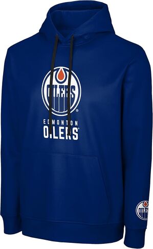 FOCO NHL Men's Official Primary Logo Wordmark Performance Pullover Hoodie Sweatshirt in Saudi Arabia