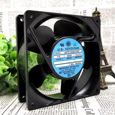 USTF120381155T Fan USTF120381155T 115V 15.5/14.5W 120×120×38mm AC Cooling Fan in Saudi Arabia