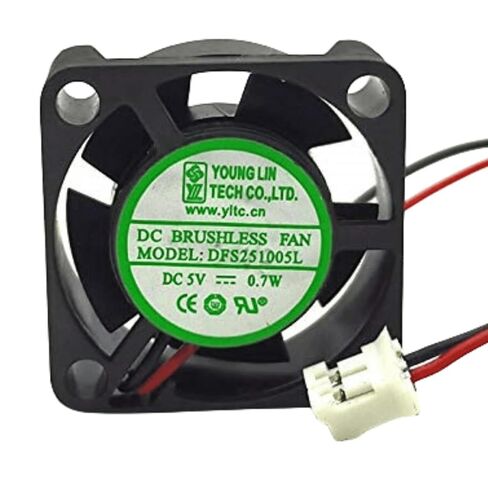 for DFS251005L 5V 0.7W 25X10MM 2510 Mute Oily Bearing Cooling Fan in Saudi Arabia