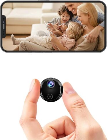 2K HD Hidden Cameras - WiFi Security Camera - Spy Cam-Indoor Nanny Cam -Baby pet Camera - Home Security for with App -Surveillance Cameras with Motion Detection and Night Vision in Saudi Arabia