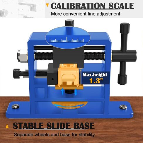 SporGain Sight Pusher Tool for Precise Rear Sight Removal, Heavy Duty Metal Frame Pistol Adjustment Tool with Adjustable Base, Durable Gun Maintenance Fits Square Slides in Saudi Arabia