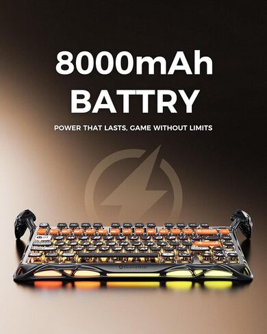 لوحة مفاتيح GravaStar Mercury K1 Pro CyberFlare & M2 Mouse Stealth Black in Kuwait