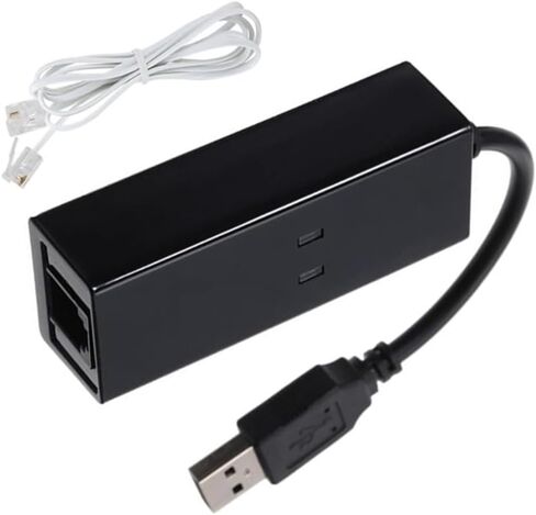 Fax Modem, USB2.0 56K External Modem Driver,Plug and Play USB Modem,Standard and Expanded At Instruction(Dual Port) in Saudi Arabia