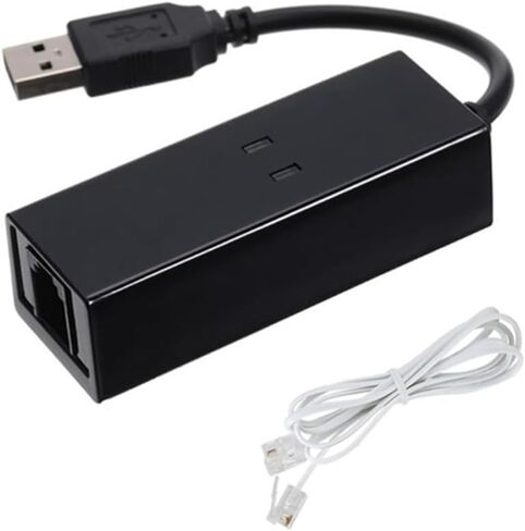 Fax Modem, USB2.0 56K External Modem Driver,Plug and Play USB Modem,Standard and Expanded At Instruction(Dual Port) in Saudi Arabia