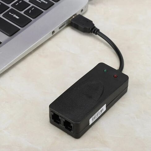 Fax Modem, USB2.0 56K External Modem Driver,Plug and Play USB Modem,Standard and Expanded At Instruction(Dual Port) in Saudi Arabia