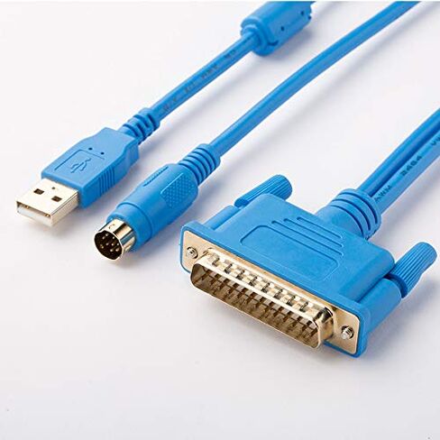AMSAMOTION USB-SC09 لكابل برمجة Mitsubishi FX/A Series PLC محول رقاقة معزول in Kuwait