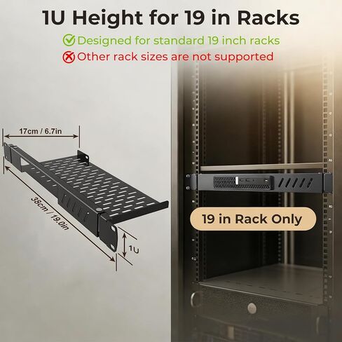 حامل حامل صغير لجهاز Dell OptiPlex Micro PC حامل لجهاز Dell OptiPlex MFF 7050 5070 7020 3000 3060 9020 1U رف رف خادم مفصلي لجهاز Dell Mini PC لرف خادم 19 بوصة أو خزانة مع روابط كابل in Kuwait